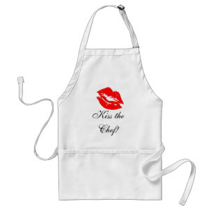 "Embrassez le chef !" tablier