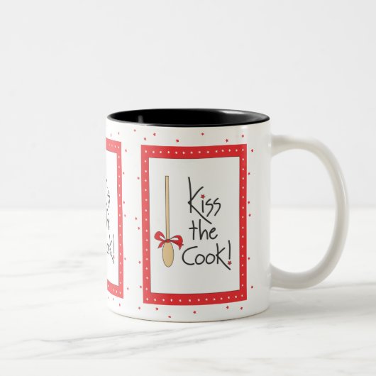 Embrassez le cuisinier ! tasse (Droit)