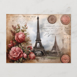 Embrassez l'élégance : Carte postale Paris
