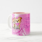 Embrassez ma princesse Chihuahua Mug de diadème (Devant gauche)