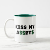 Embrassez ma tasse drôle d'investisseur de (Gauche)