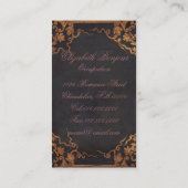 Embrassez-moi carte de visite de ~ (Dos)