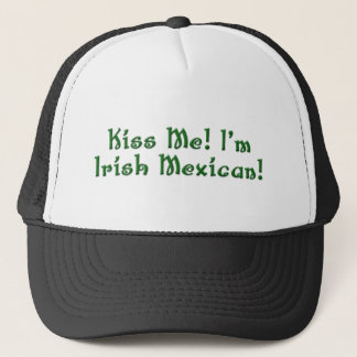 Embrassez-moi casquette mexicain irlandais