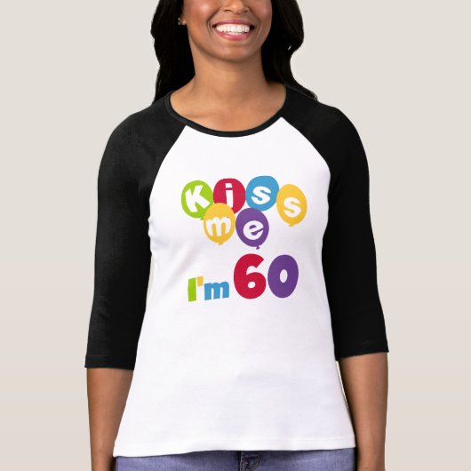 Embrassez-moi que je suis 60 T-shirts et cadeaux (Devant)