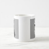 Embrassez-moi tasse de cadeau de chat (Centre)