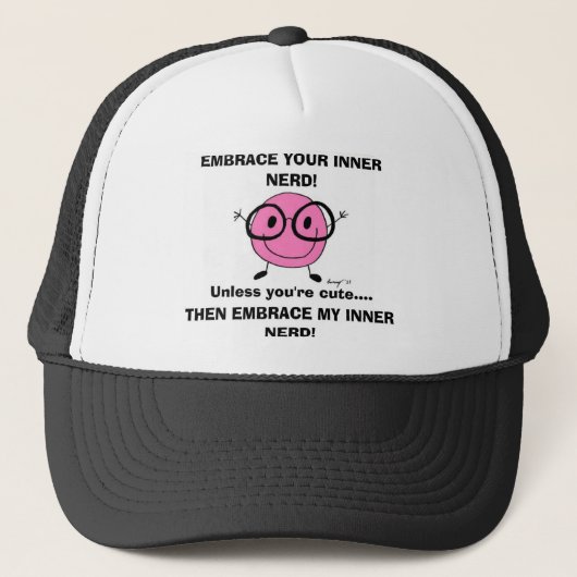 EMBRASSEZ VOTRE Casquette NERD INTÉRIEUR (Devant)