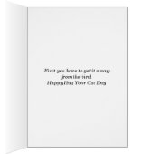 Embrassez votre jour de chat, avec Retro Chat, Car (Intérieur (Droit))