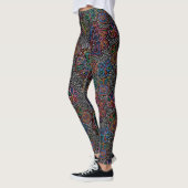 Embroderie mexicaine Image Mode Pop Leggings (Gauche)