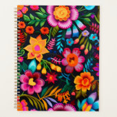 Embroderie mexicaine Inspiré Print Planner (Devant)