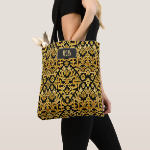 Embroiderd Goldwork Tapestry ziet er uit naar pers Draagtas