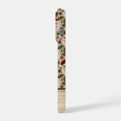 Embroidered 3D Santa Phone Case | Personalized iPhone Hoesje (Linkerkant)