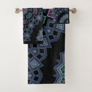 Embroidered beads