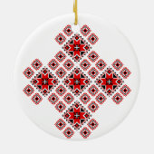 Embroidered Christmas Ornament 1 (Achterkant)