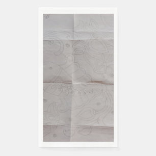 "Embroidered Elegance: A Fusion of Fish and Full D Servet