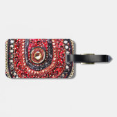 Embroidery Bagagelabel (Achterkant horizontaal)