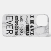 Embroidery Crafts iPhone Hoesje (Achterkant horizontaal)