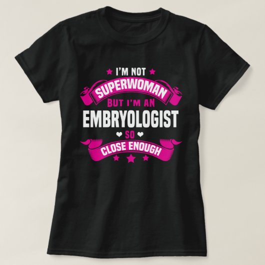 Embryoloog T-shirt (Design voorkant)