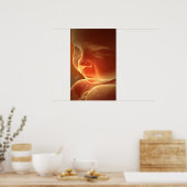 Embryonische ontwikkeling 4 poster (Keuken)