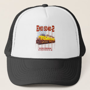 EMD SD40-2 Diesel Locomotive Amerikaanse vlag Trucker Pet