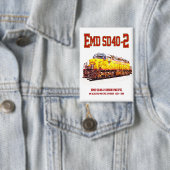  EMD SD40-2 Diesellocomotief Button (Insitu)