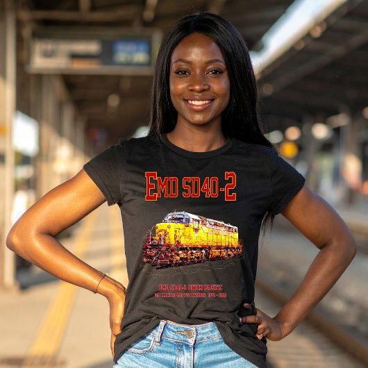 EMD SD40-2 Diesellocomotief T-shirt