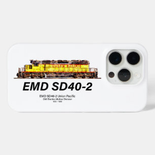 EMD SD40-2 Diesellocomotief. Unie voor de Stille O iPhone 15 Pro Case