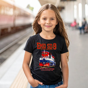 EMD SD-9 USA 250th Verjaardag Heritage Locomotief T-shirt