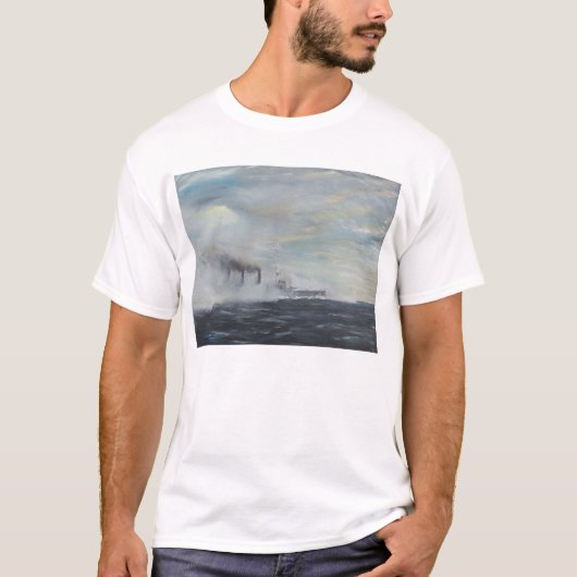 Emden "The Swan of the East" 1914 2011 T-shirt (Voorkant)