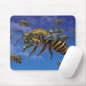 emek_honeybee_mousepad muismat (Met muis)