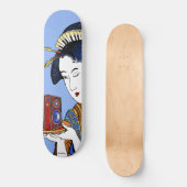 Emek "Japanse muziekdame" Skateboard (Voorkant)