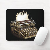 emek_keyboardofDeath_mousepad Muismat (Met muis)