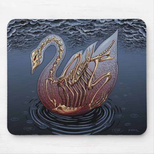 emek_swan_mousepad muismat (Voorkant)