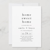 EMELIA Minimalist Boho Unieke Neutrale Huisverwarm Kaart (Voorkant)