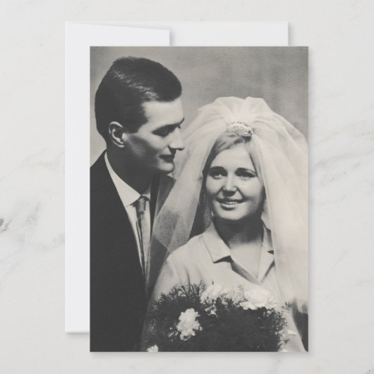 EMELIA Minimalistische Blauwe Winter Fotogelofte V Kaart (Achterkant)