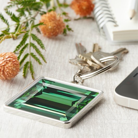 Emerald 3 sleutelhanger (Zijkant)