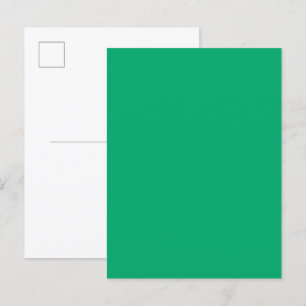 Emerald Aangepaste Uitnodiging Postcard Briefkaart