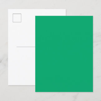 Emerald Aangepaste Uitnodiging Postcard Briefkaart