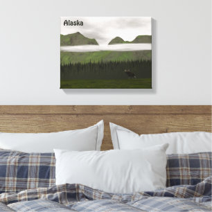 Emerald Alaska Canvas Afdruk