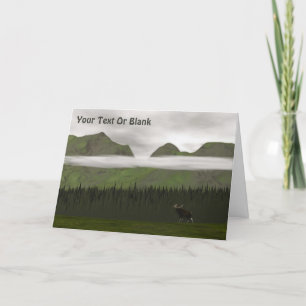 Emerald Alaska Feestdagen Kaart