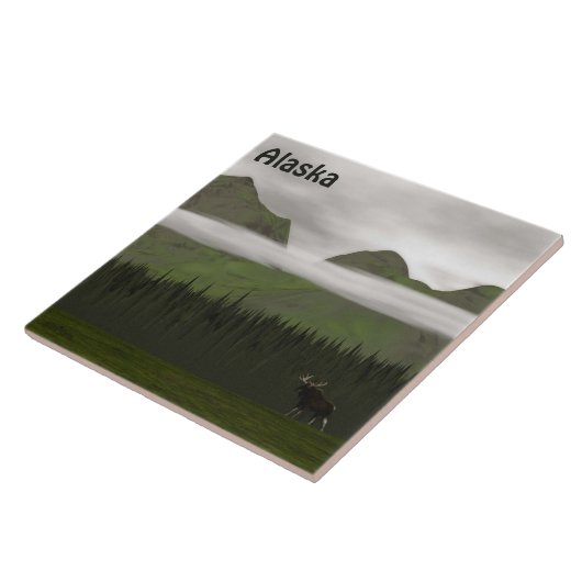 Emerald Alaska Tegeltje (Zijkant)