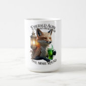 Emerald Alibi Fox Graphic Tee Koffiemok (Center)