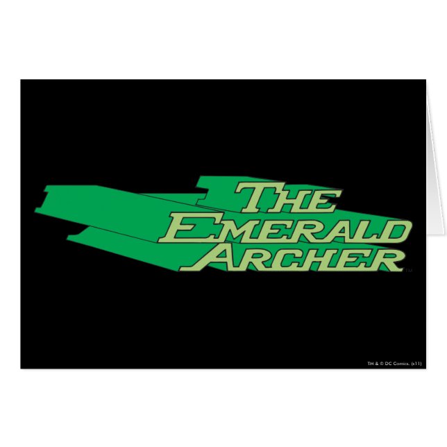 Emerald Archer Logo (Voorkant Horizontaal)