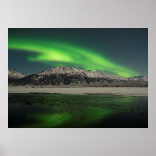 Emerald Aurora Poster (Voorkant)