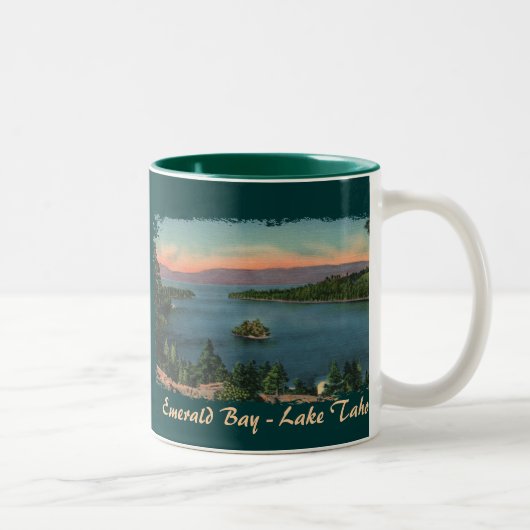 Emerald Bay - Lake Tahoe Coffee Mok (Rechts)