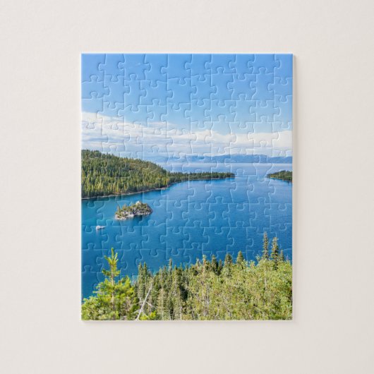 Émerald Bay Lake Tahoe Jigsaw Puzzle (Vertical)