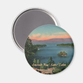 Emerald Bay - Lake Tahoe Magnet (Recto/Verso)