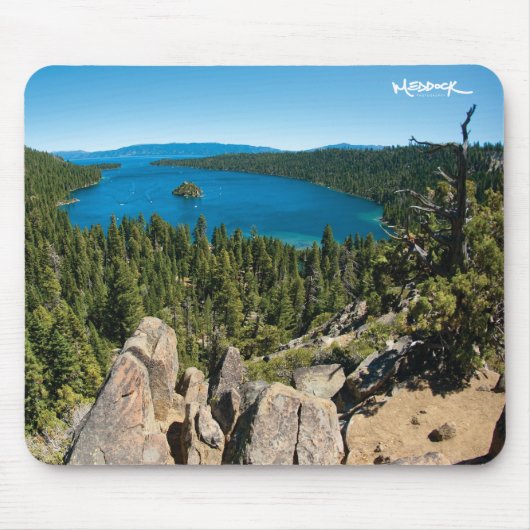 Emerald Bay, Lake Tahoe Mousepad Muismat (Voorkant)