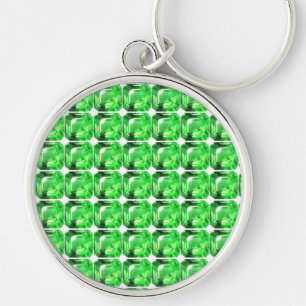 Emerald, Bright Green Sleutelhanger
