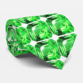 Emerald, Bright Green Stropdas (Opgerold)