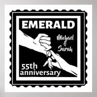 Emerald bruiloft 55 jaar